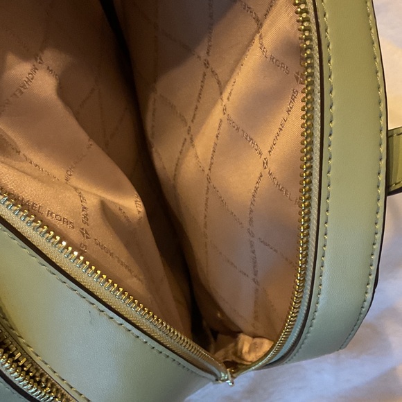 Michael Kors Sage Leather Backpack - Picture 8 of 9